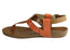 Andacco Yory Womens Comfort Flat Leather Sandals Made In Brazil