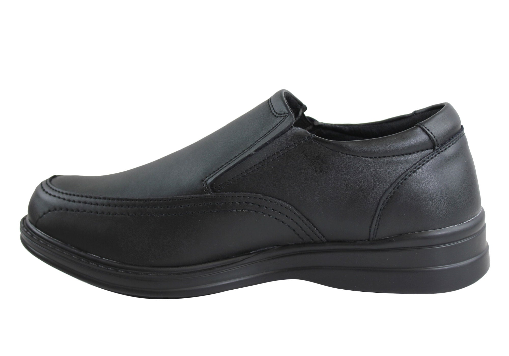 Grosby Jac Mens Leather Comfort Shoes