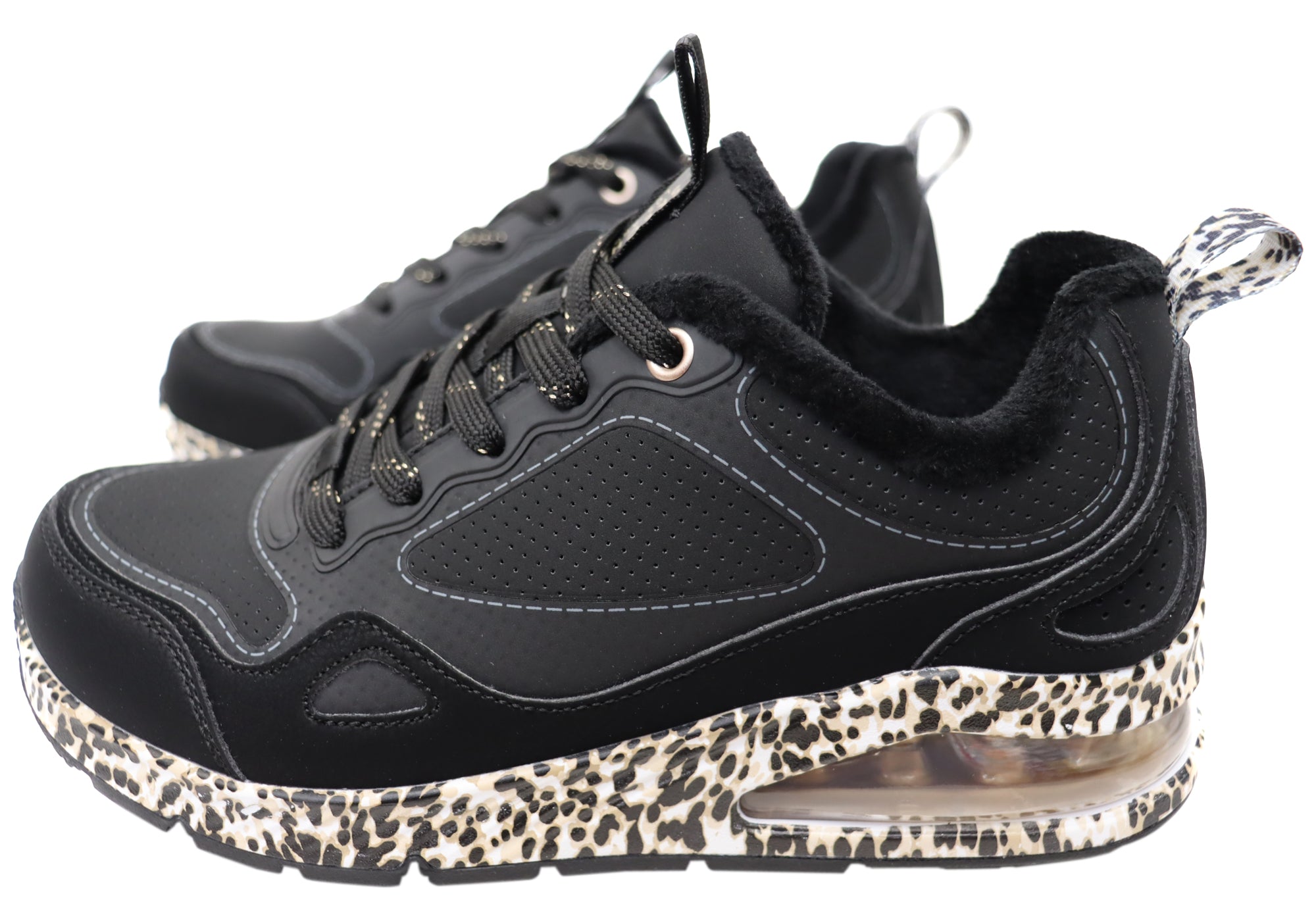 Black/Leopard