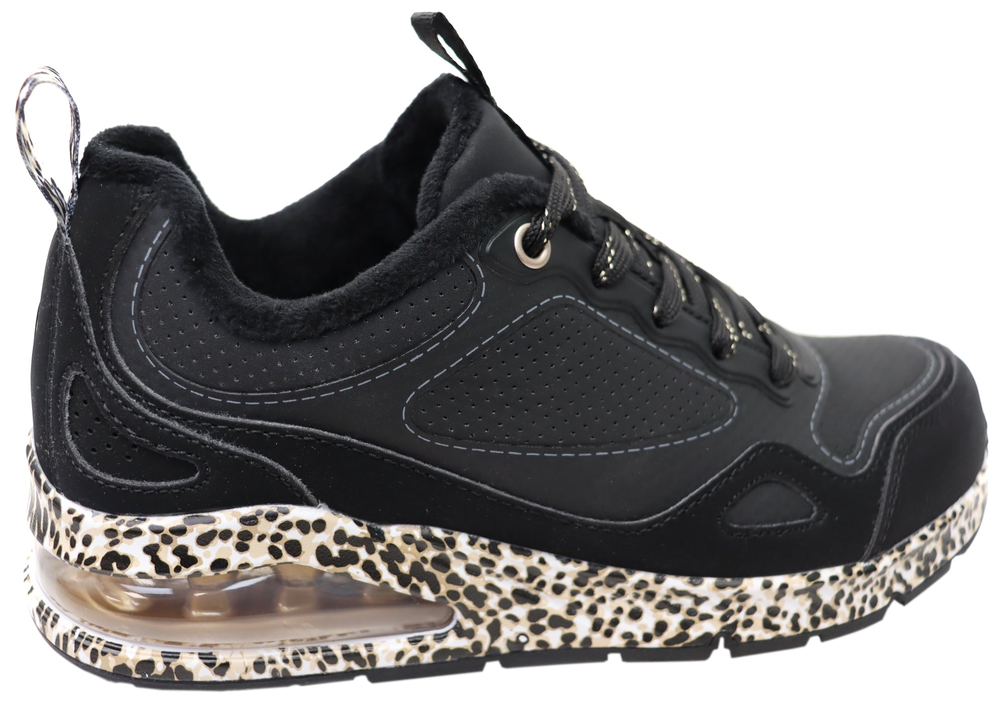 Black/Leopard