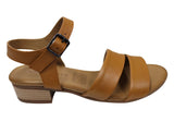 Orizonte Jojo Womens European Leather Low Heel Comfortable Sandals