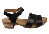 Orizonte Jojo Womens European Leather Low Heel Comfortable Sandals