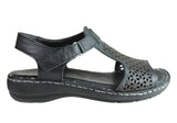 Orizonte Shellie Womens European Leather Comfortable Cushioned Sandals