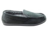 Homyped Mens Pedro Comfortable Extra Extra Wide Indoor Slippers