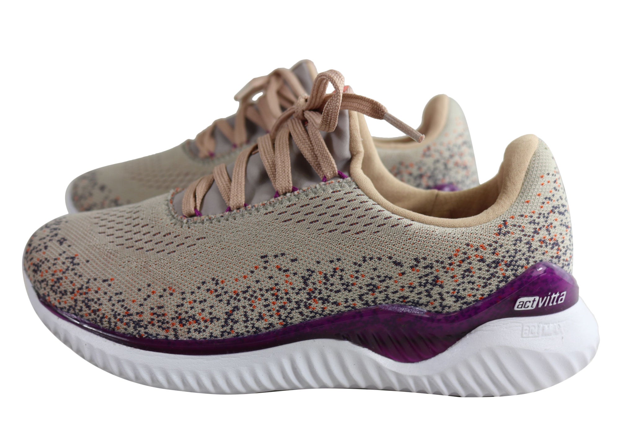 Beige/Purple
