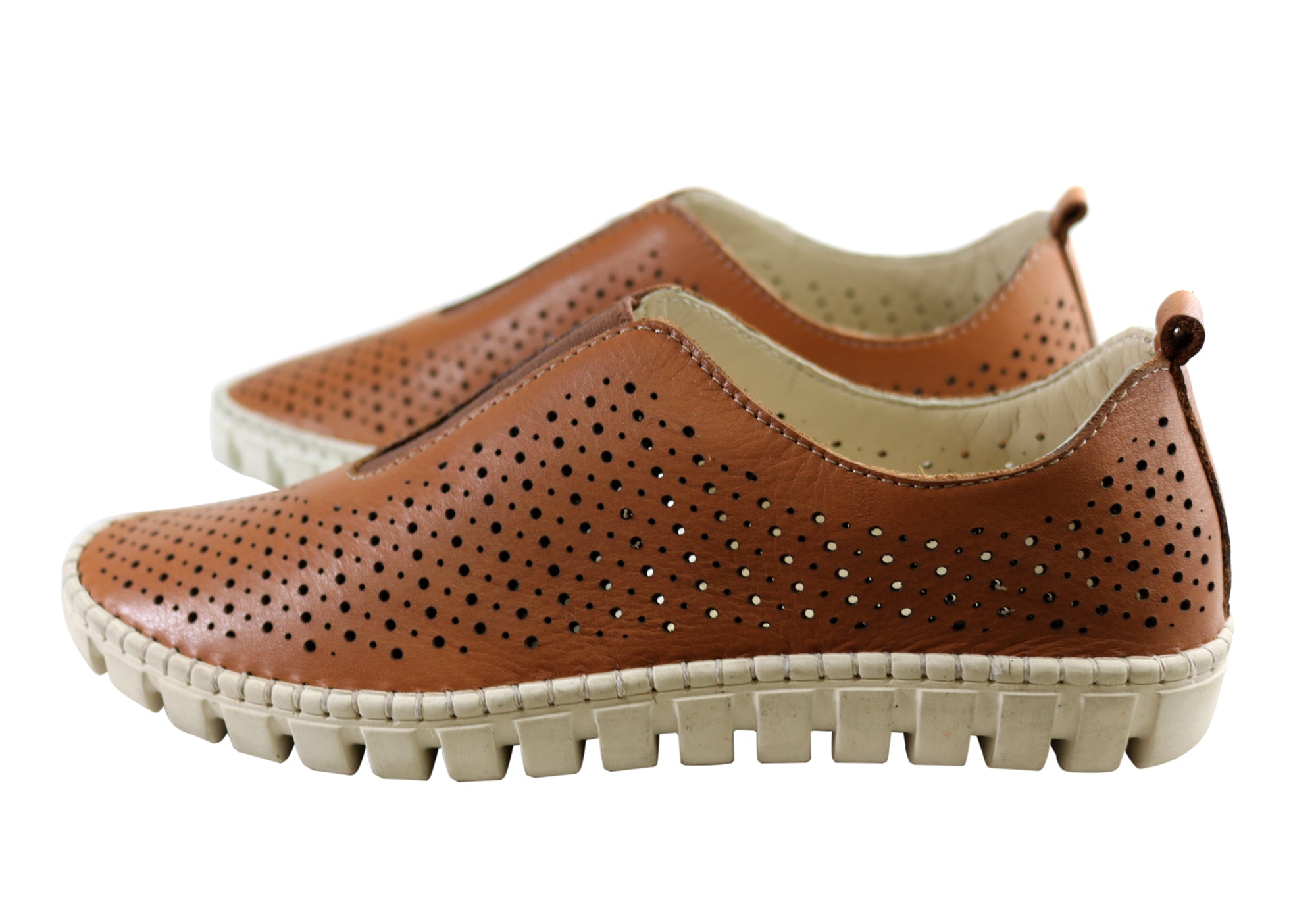 Orizonte Visto Womens European Comfortable Leather Casual Shoes