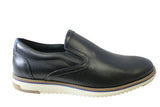 Ferricelli Lawrence Mens Comfort Leather Slip On Shoes Made In Brazil