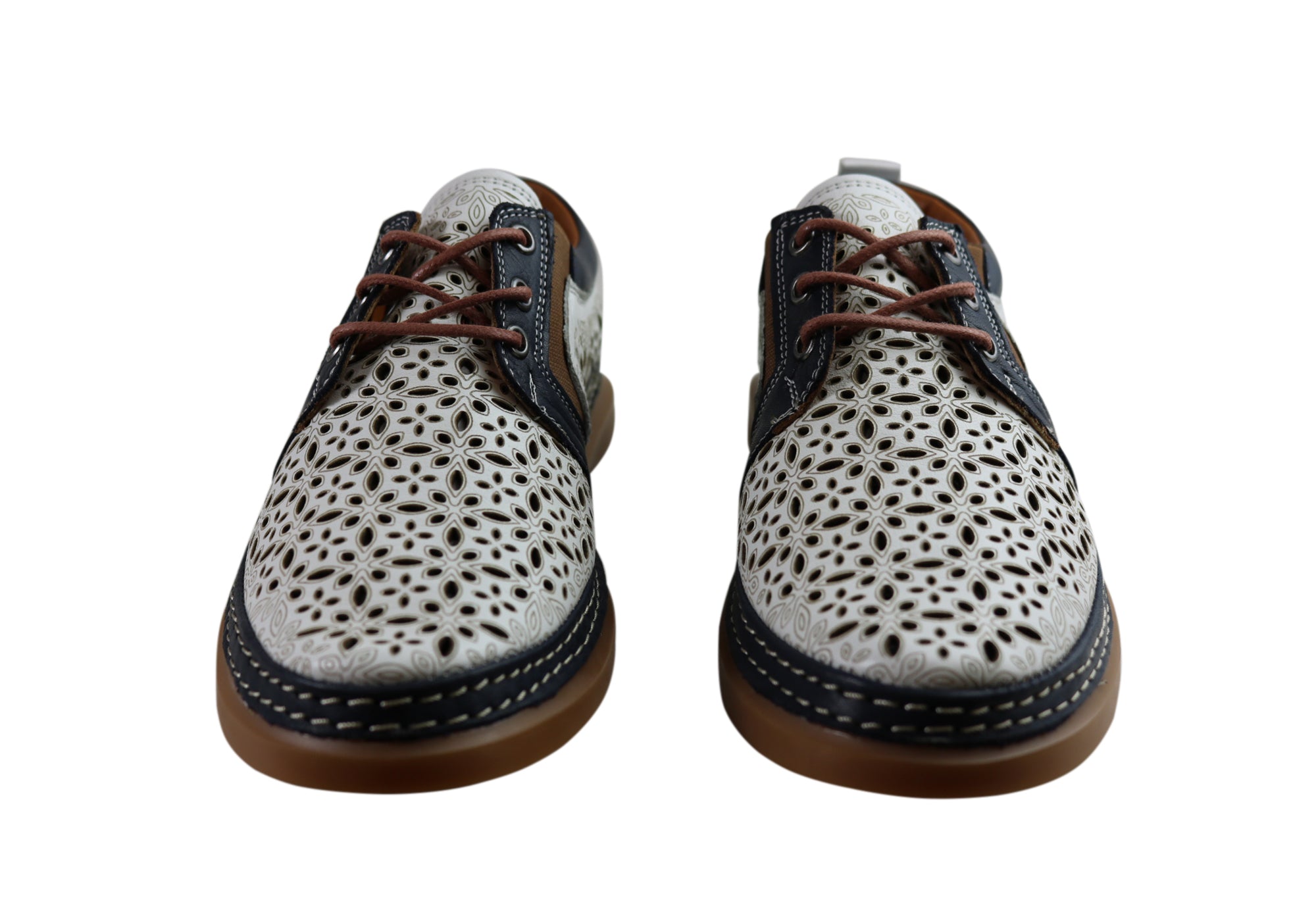 Orizonte Bakari Womens European Comfortable Leather Casual Shoes