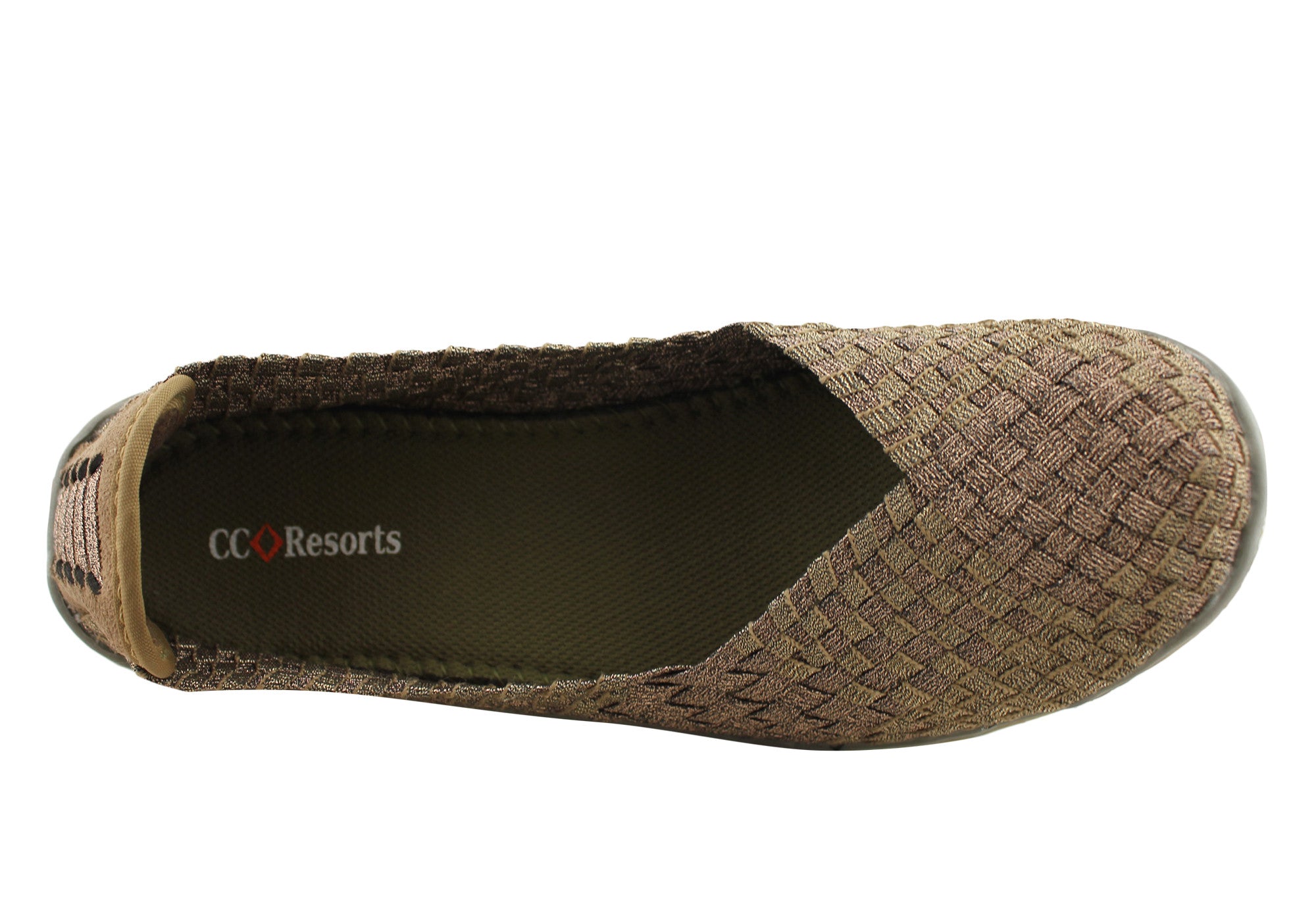 CC Resorts Sugar Womens Comfy Memory Foam Casual Flats