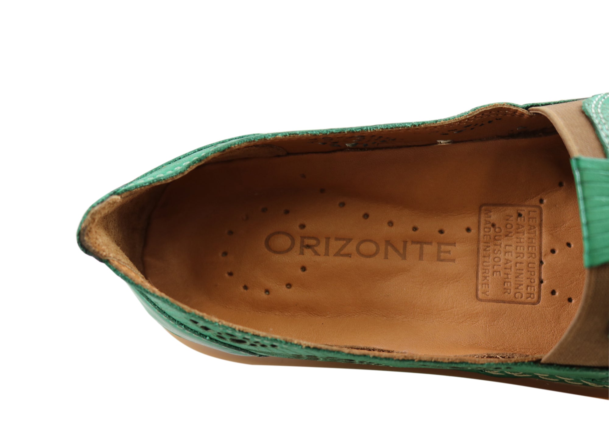 Orizonte Riviera Womens European Comfortable Soft Leather Flat Shoes