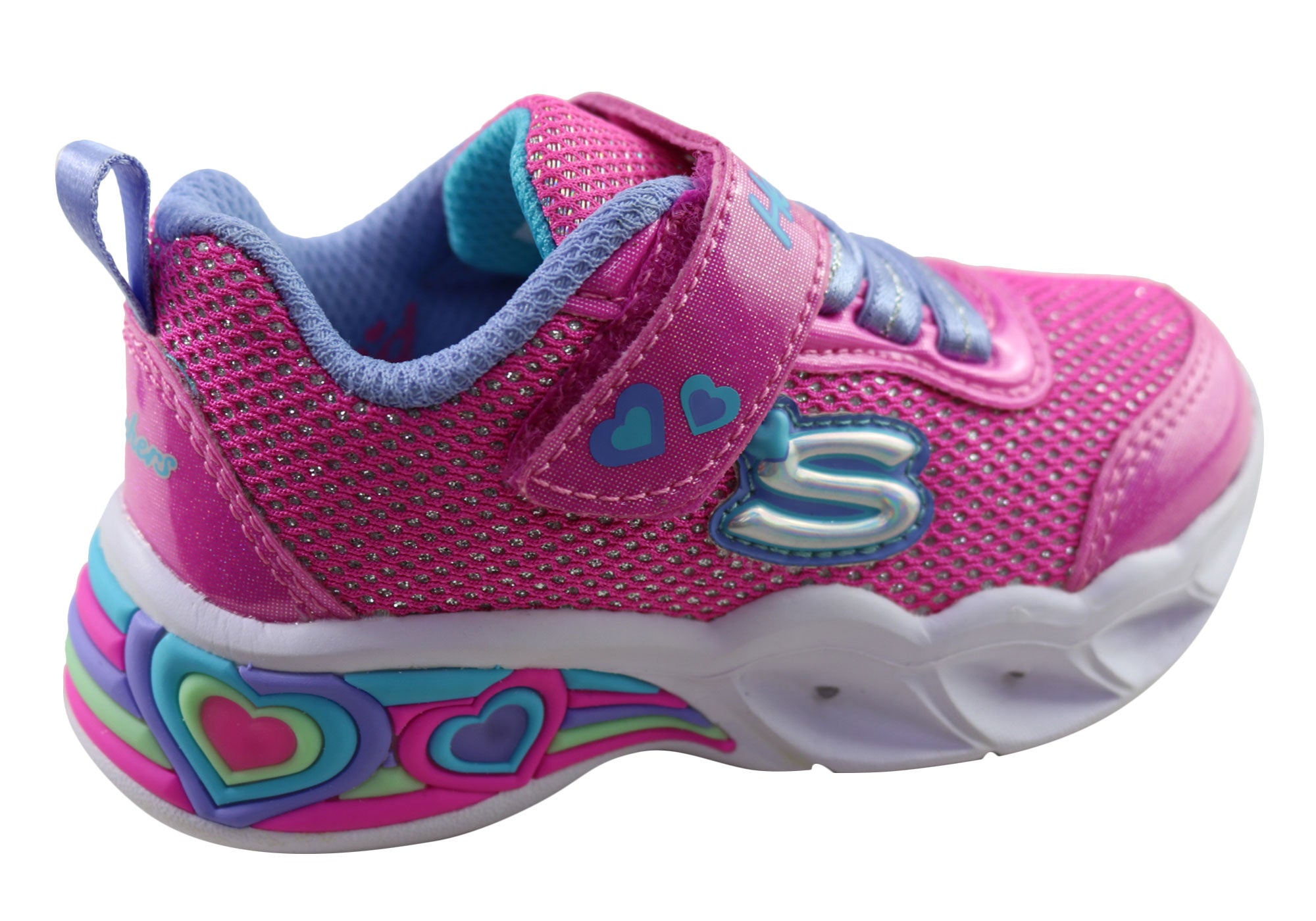 Efterforskning De er Anklage Skechers Infant Toddler Girls S Lights Sweetheart Shimmer Spells Shoes –  Brand House Direct