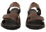 Savelli Sebastian Mens Leather Adjustable Sandals Made In Brazil
