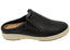 Planet Shoes Emilia Womens Leather Open Back Comfortable Mule Shoes