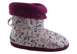 Grosby Hoodie Alpha Girl Kids Bootie Slippers