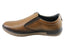 Pegada Justin Mens Leather Slip On Comfort Casual Shoes Made In Brazil