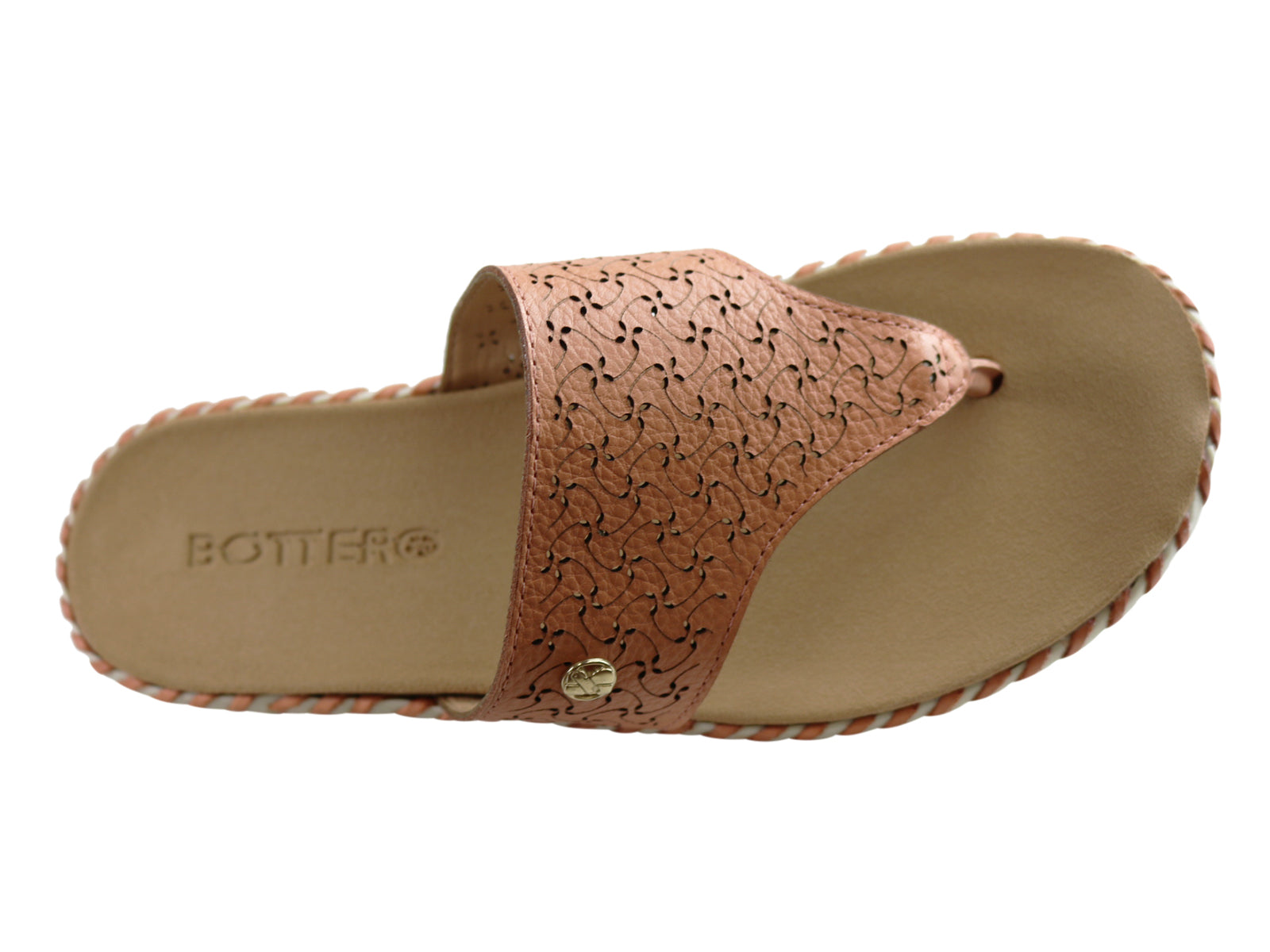 Bottero Bahamas Womens Comfort Leather Thongs Made In Brazil