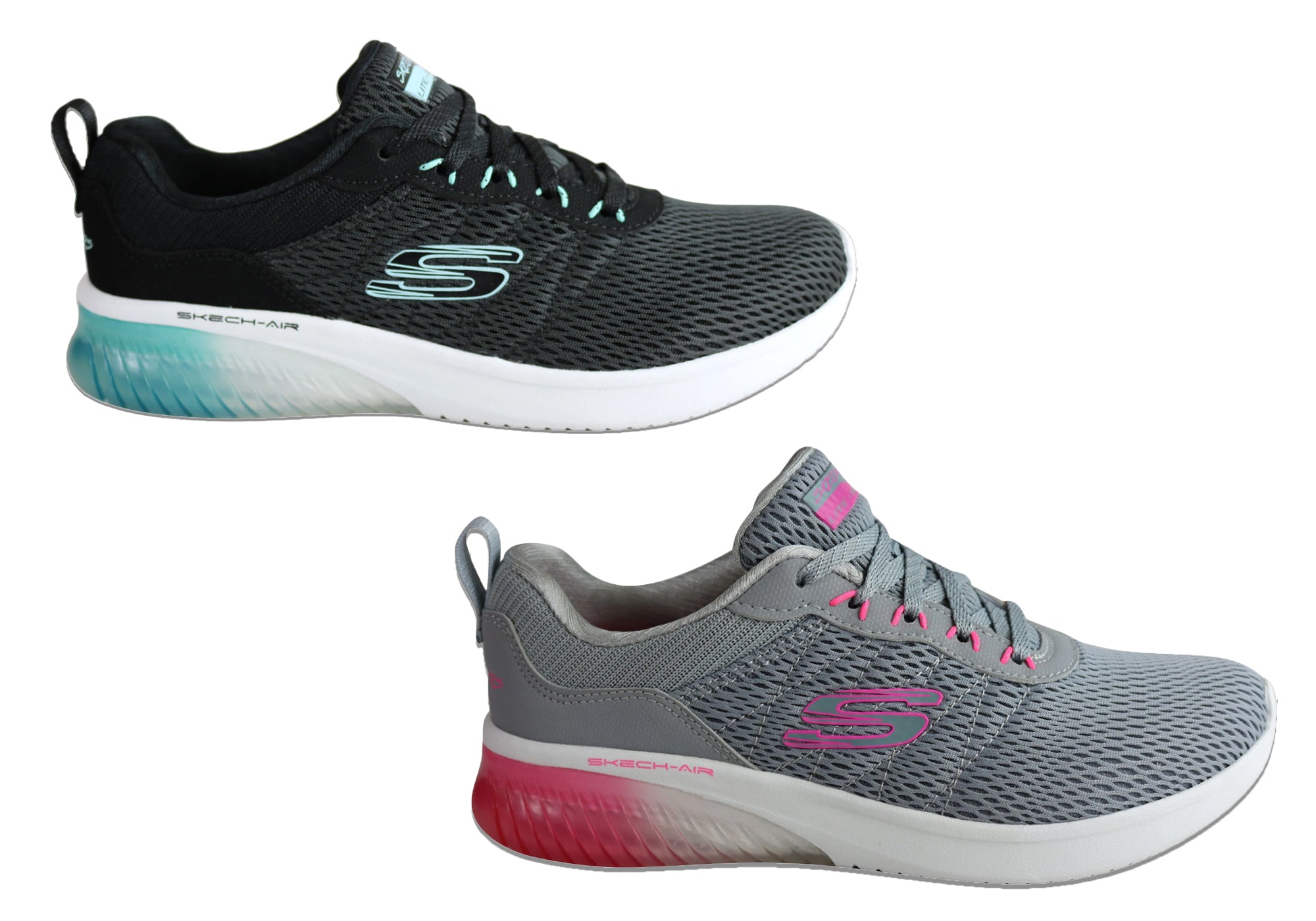Skechers Womens Skech Air Ultra Flex Comfortable Memory Foam Shoes