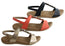 Usaflex Darwin Womens Comfort Cushioned Leather Sandals Made In Brazil