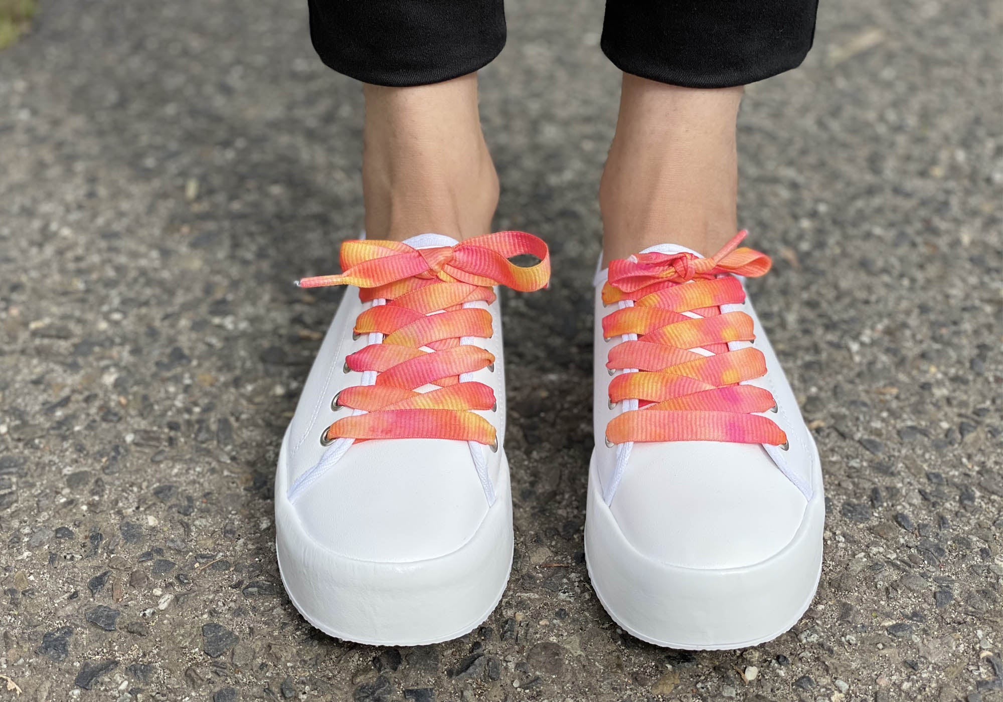 White/Orange