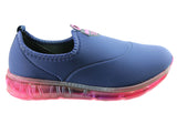 Actvitta Rush Womens Cushioned Slip On Active Shoes Made In Brazil