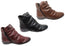 Perlatto Linda Womens Comfortable Leather Ankle Boots Made In Brazil