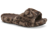 Homyped Fluffy Snug Womens Supportive Comfort Open Toe Slippers