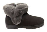 Scholl Orthaheel Friend Womens Warm Comfortable Indoor Slippers Boots
