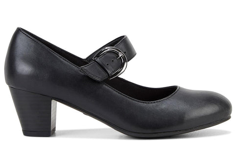 Grosby Isli Womens Comfortable Mary Jane Heels Brand House Direct