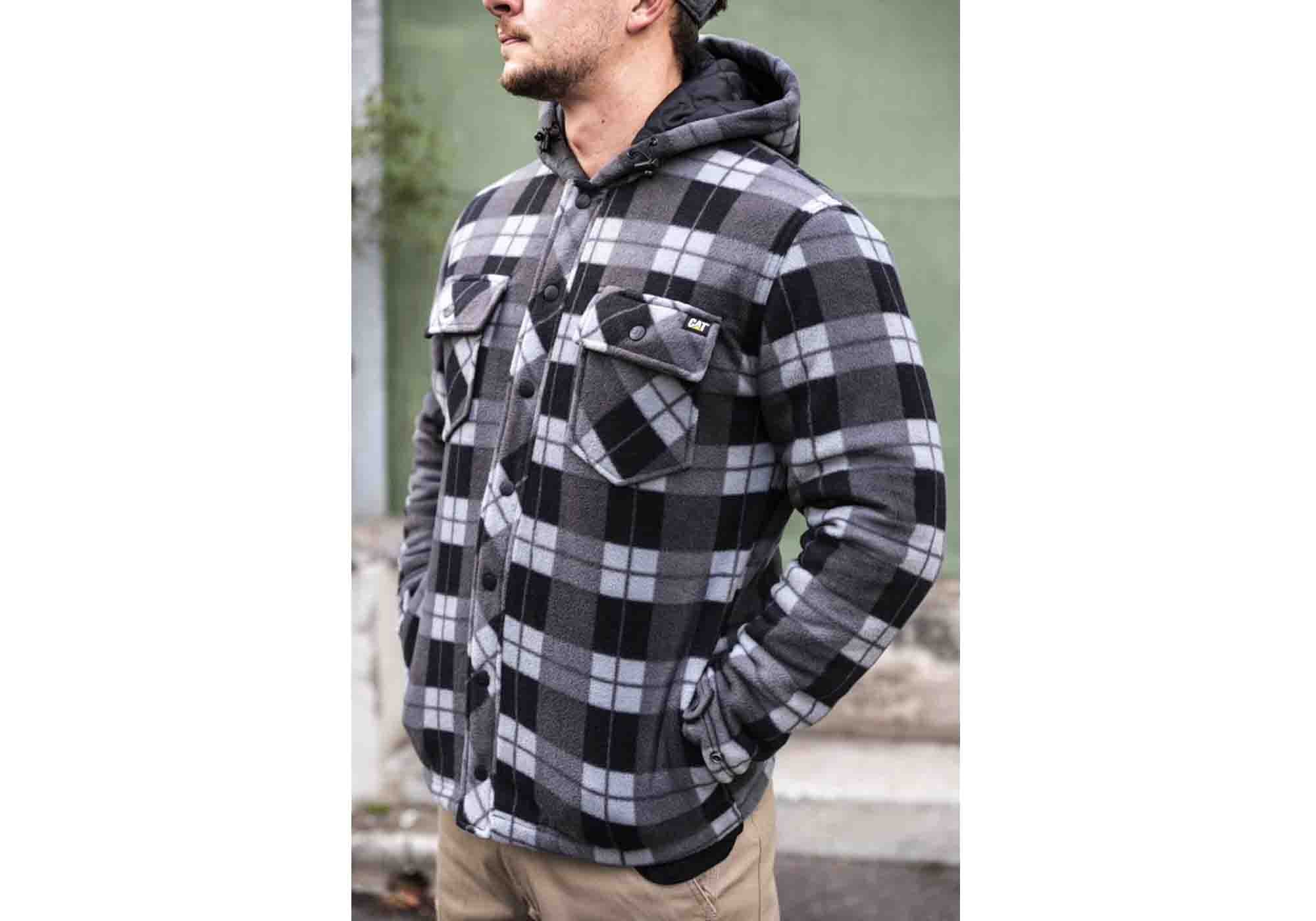 Grey Black Plaid