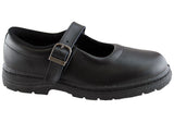 Grosby Ruler Womens Leather School Shoes